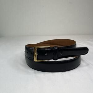 Trafalgar Classic 30mm Cortina Leather belt size 42/105, black, formal, casual